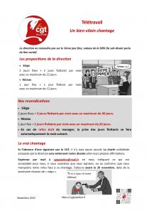 tract télétravail n° 2 novembre 2022